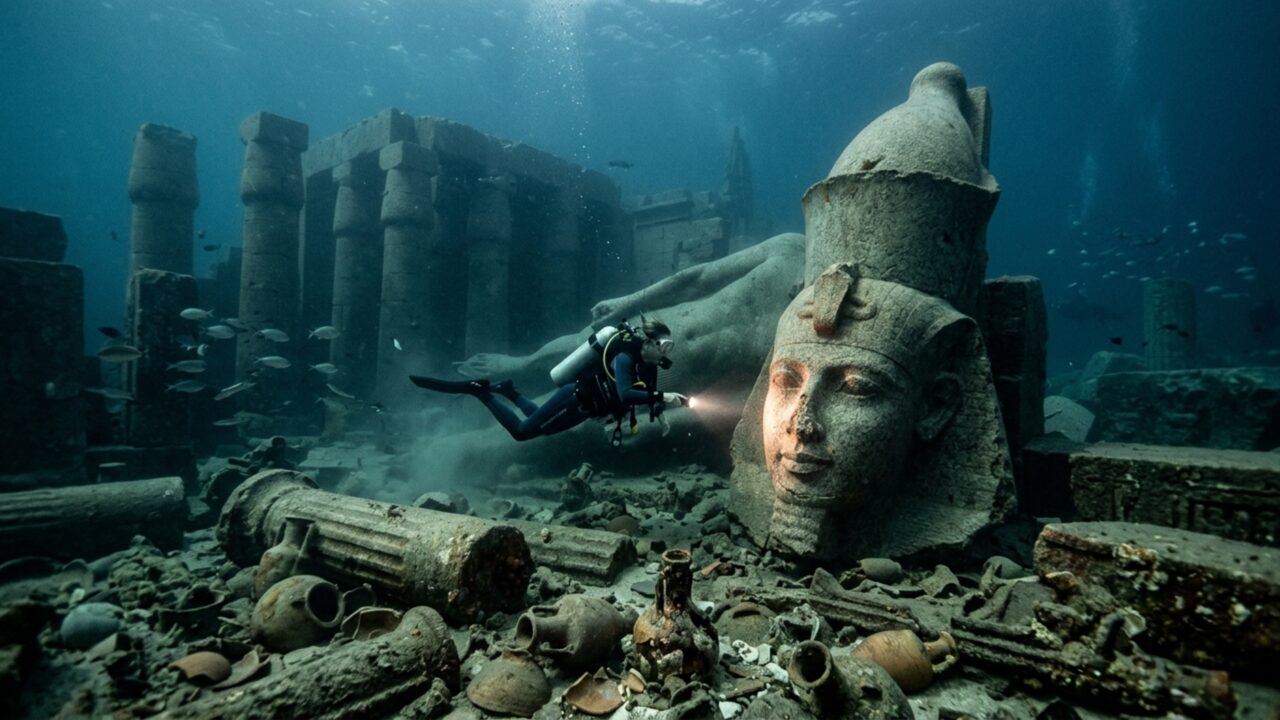 Descobrindo os segredos do Egito Antigo: a mítica cidade de Thonis-Heracleion revelada por arqueólogos