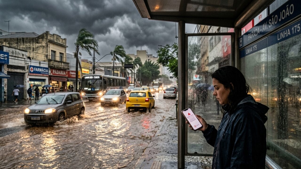Alerta do Inmet para fortes chuvas na região Norte e Nordeste nesta 5°feira, 30