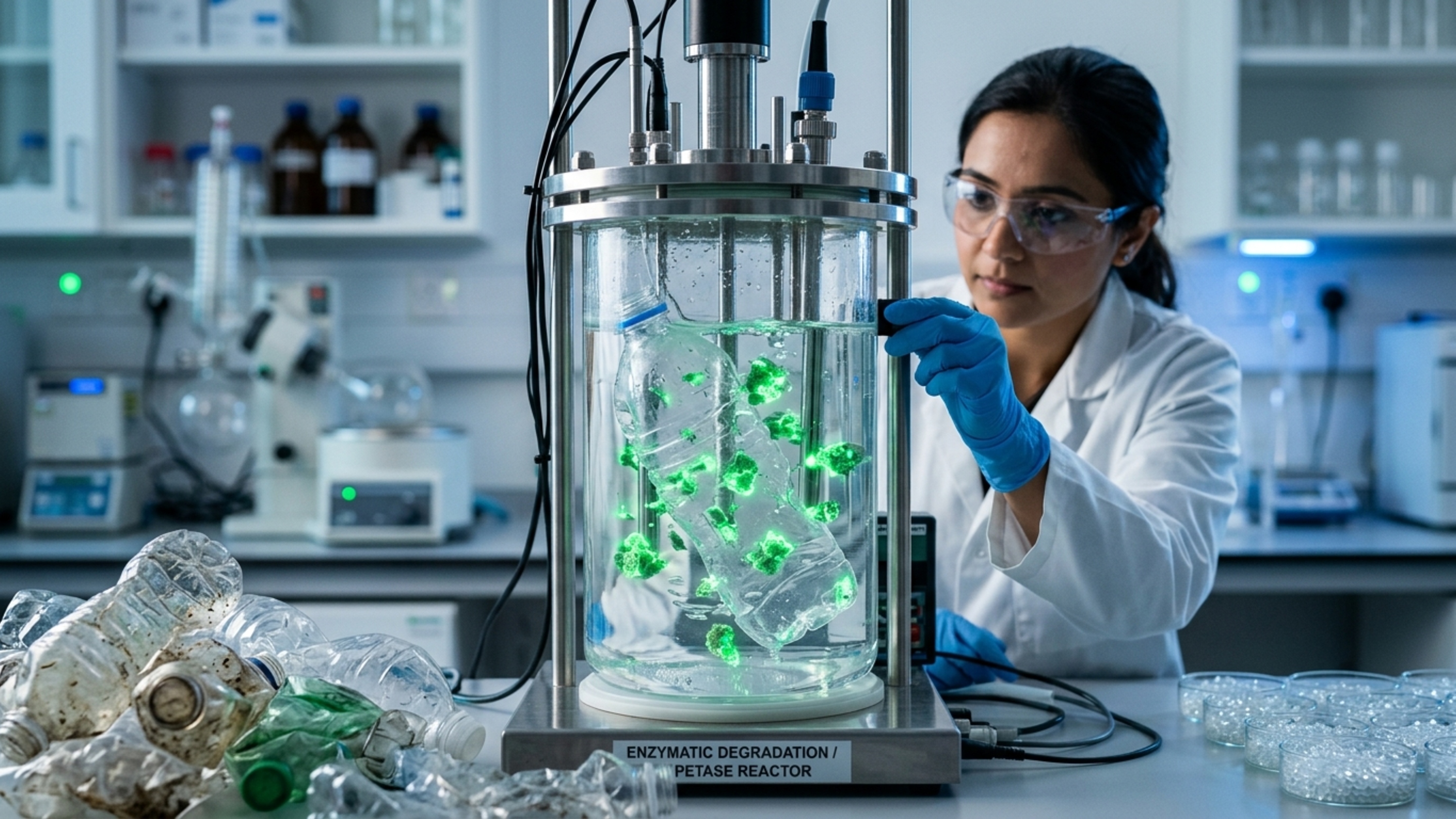 A enzima mutante descoberta acidentalmente no Japão que consegue devorar o plástico das garrafas em poucos dias