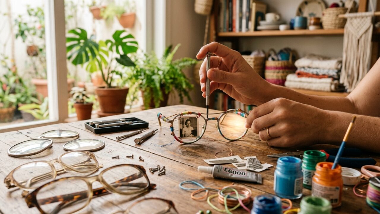 Quem tem tem óculos antigos, tem um tesouro: 4 ideias para aproveitá-los em casa e não jogá-los no lixo