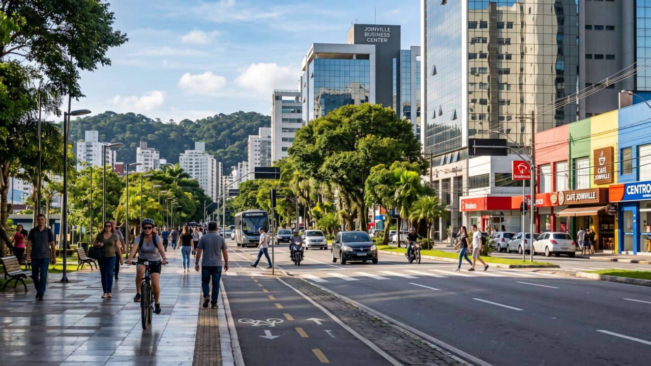 Cidade poderosa com a 3ª maior economia do Sul do Brasil que cresce sem ter parado uma vez nas últimas décadas