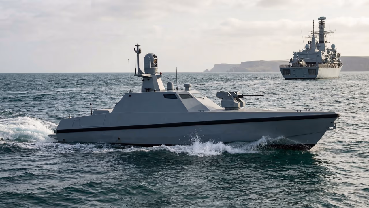 Barcos-drone de guerra já mudam batalhas no mar e parecem saídos da ficção científica