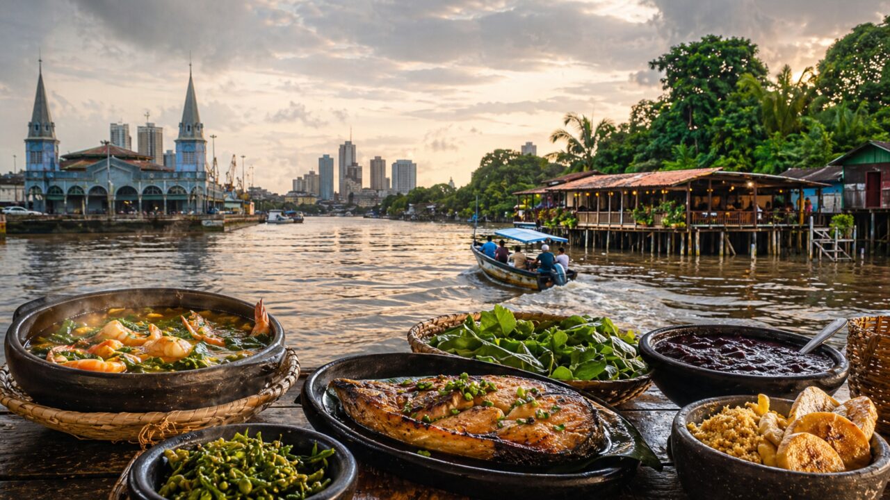 O destino brasileiro onde a Amazônia aparece nos mercados, nos rios, no prato e nas ruas históricas