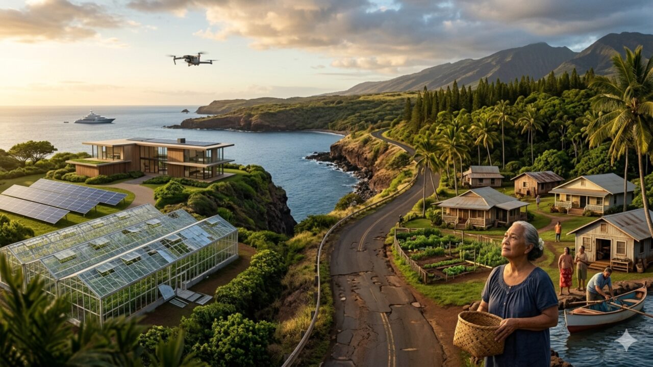 Bilionário dono de um fortuna de R$ 975 bilhões comprou ilha no Havaí de 364 km² para testar experimentos e revoltou nativos