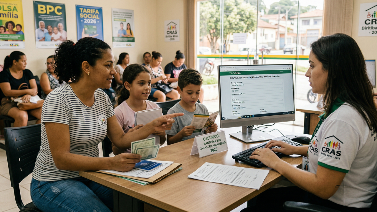 Por que atualizar o CadÚnico virou uma das tarefas mais urgentes para famílias de baixa renda em 2026