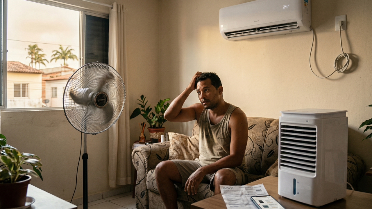 Ventilador, climatizador ou ar-condicionado? A escolha que mais divide a casa brasileira no calor