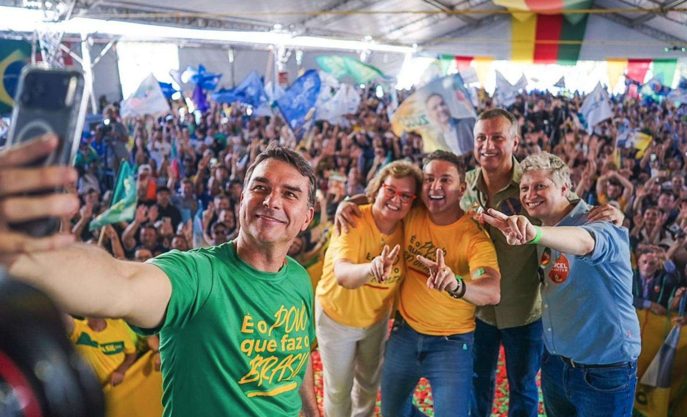Zucco oficializa candidatura ao governo do RS em evento com Flávio