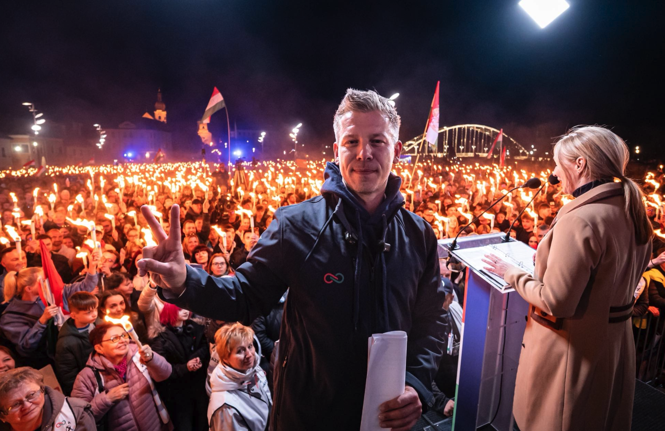 “Libertamos a Hungria”, celebra opositor de Orbán