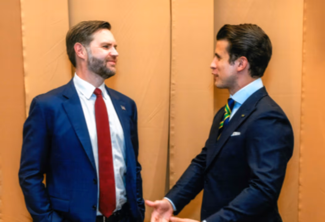 Marinho se encontra com JD Vance e cita ofensiva contra “narcoterroristas”