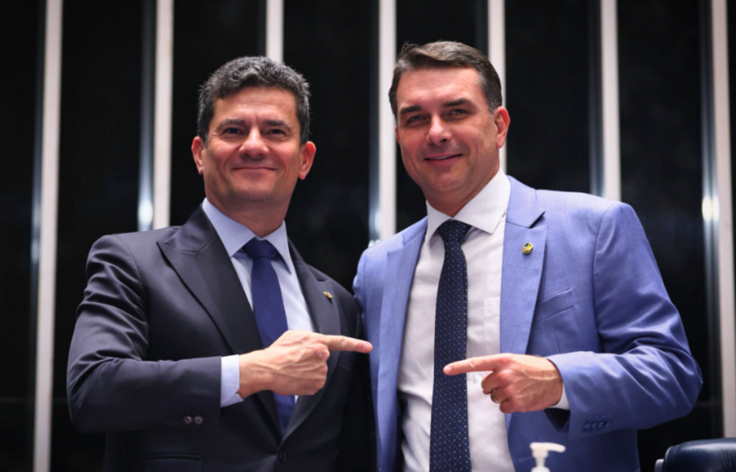 Moro presta “solidariedade” a Flávio após inquérito autorizado por Moraes