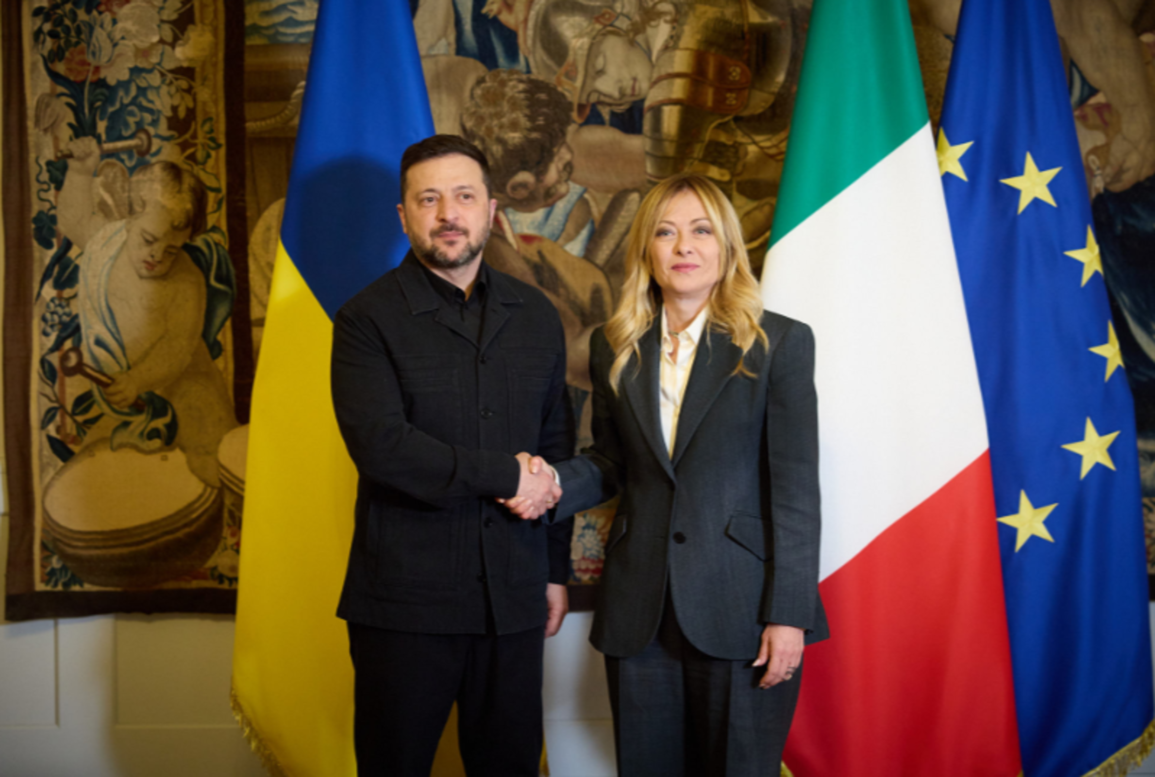 Crusoé: Zelensky e Meloni avançam em cooperação com foco em drones