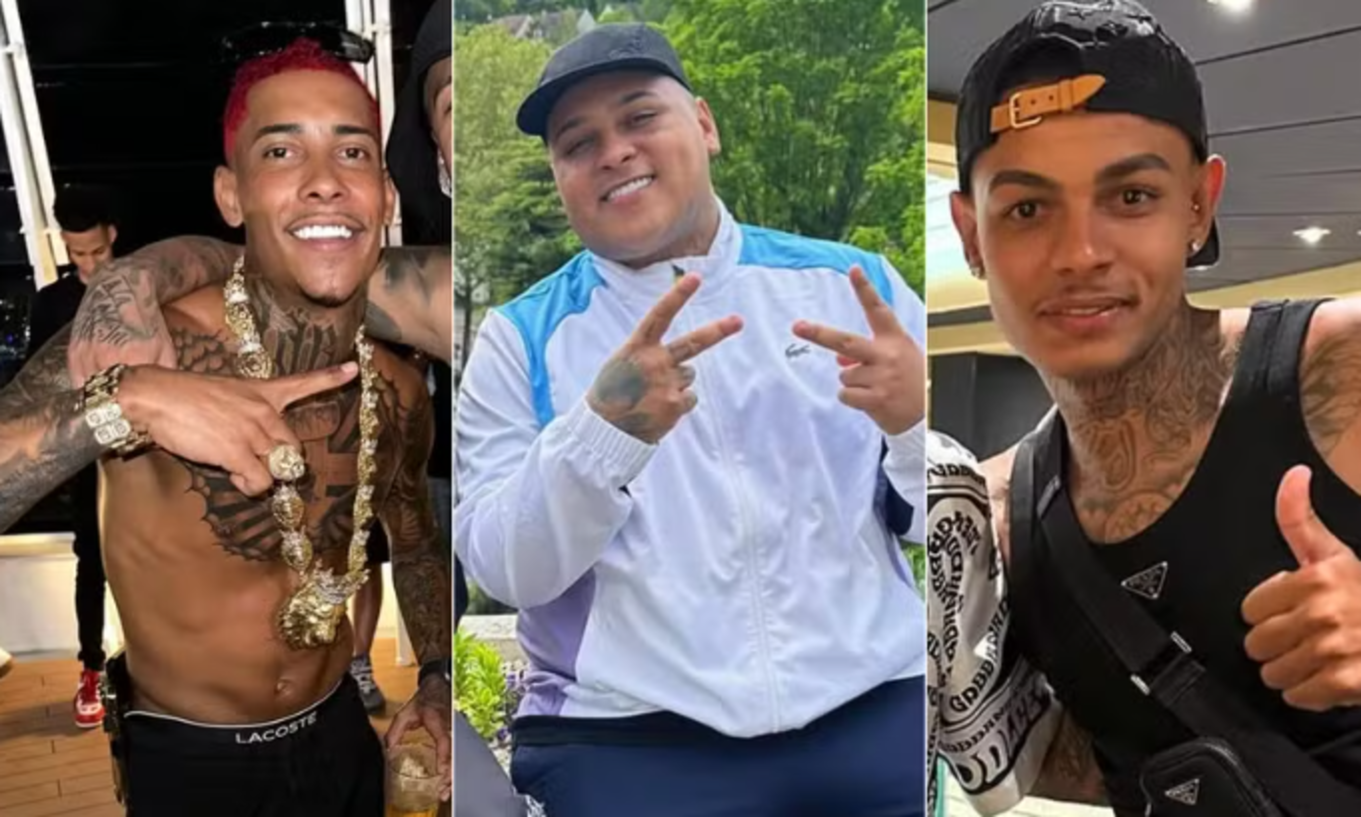 Justiça mantém presos MC Ryan SP e MC Poze do Rodo