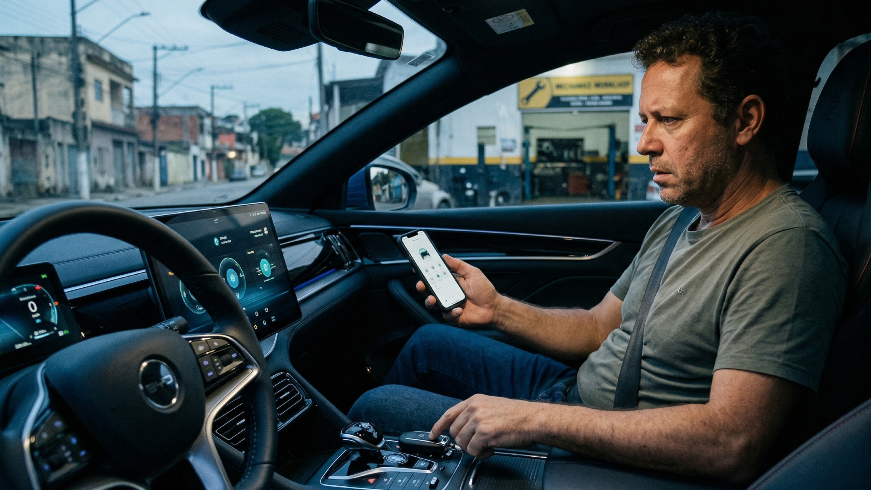 O carro inteligente encanta na rotina, mas ainda assusta quem teme falha eletrônica e oficina cara