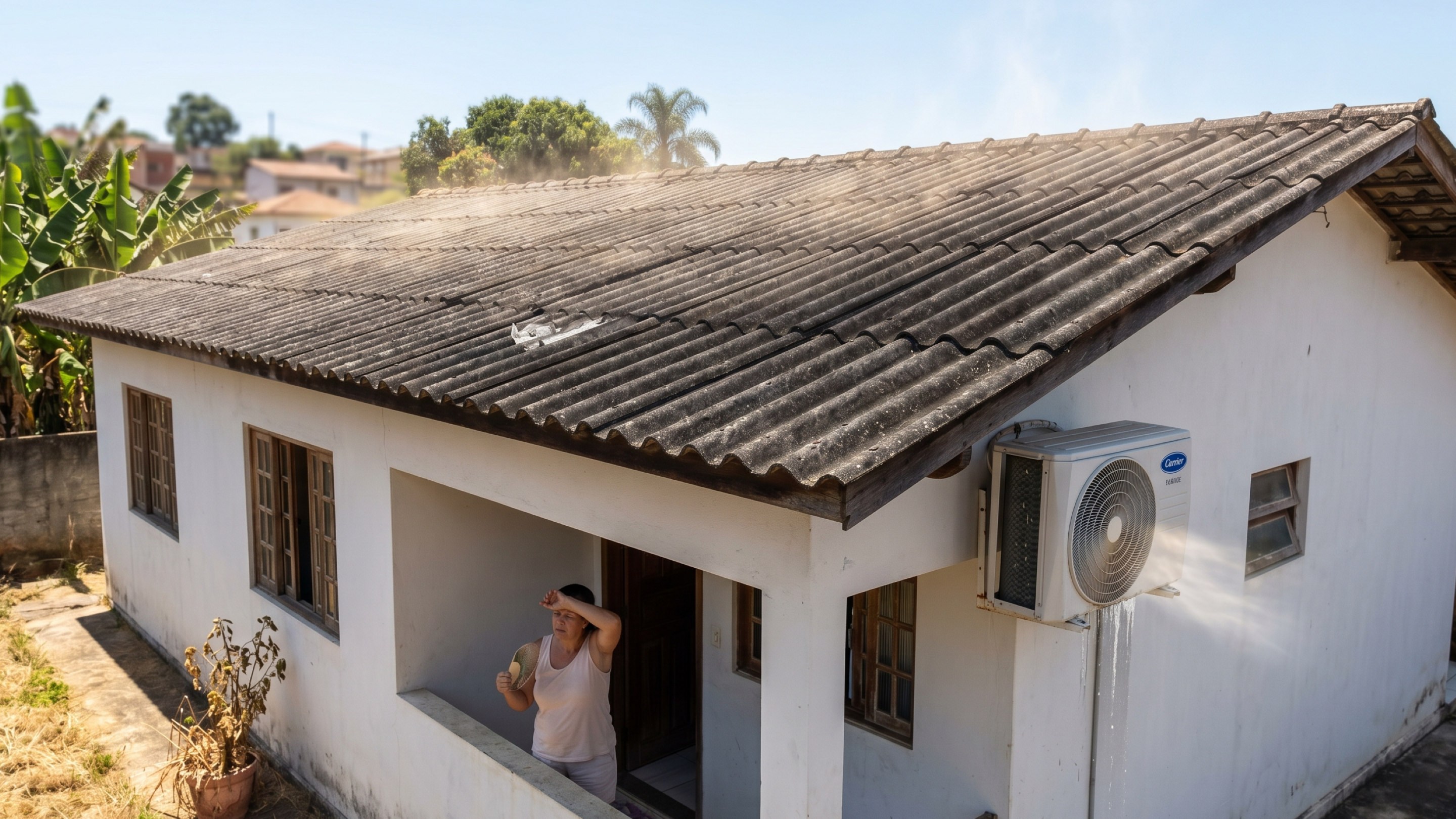 Telhado mal pensado esquenta a casa, pesa na conta de energia e costuma revelar o erro tarde demais