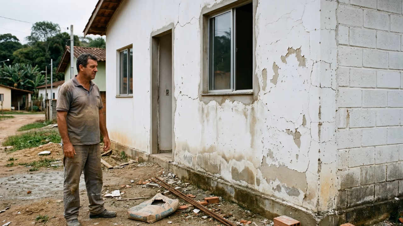 A pressa na obra cobra seu preço depois e os sinais costumam aparecer quando já é tarde