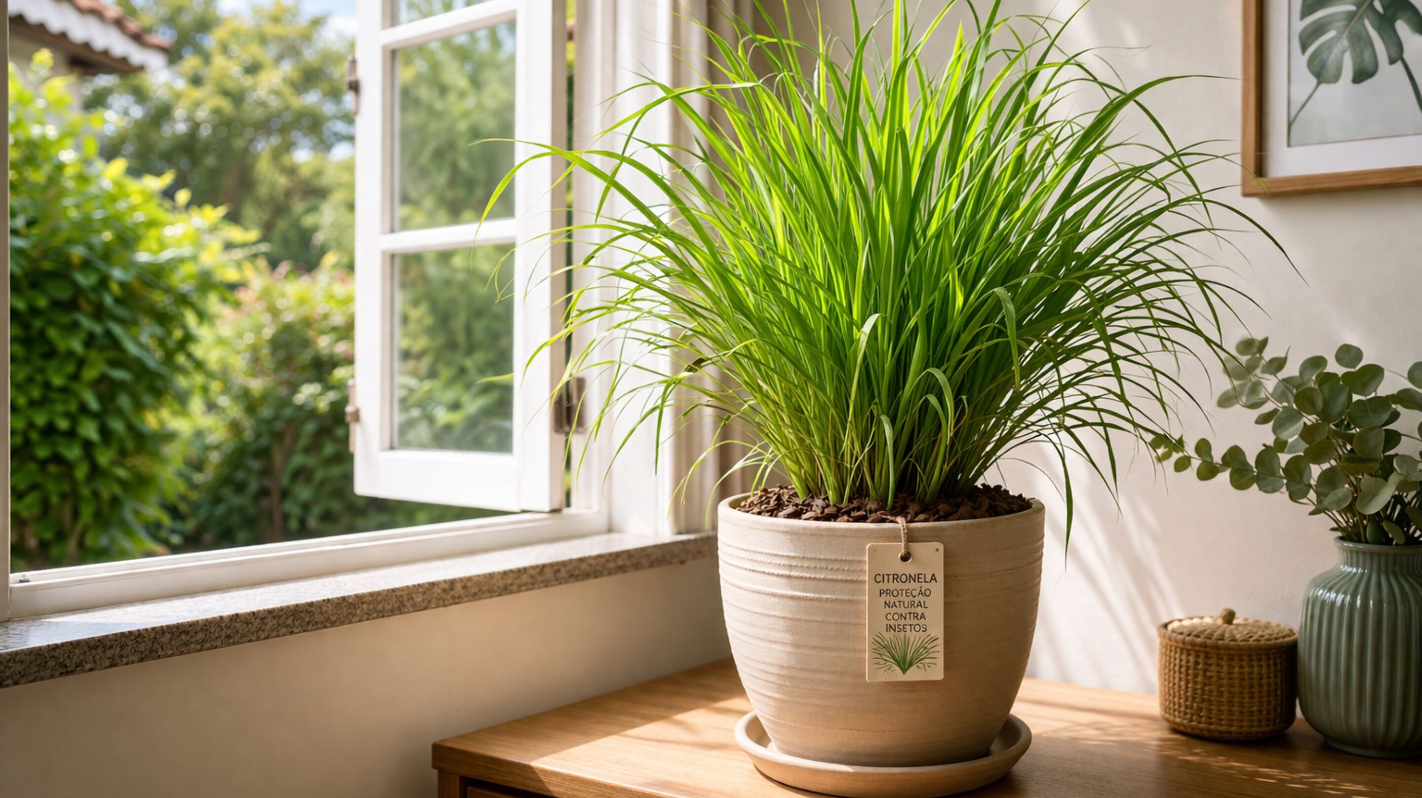 O cheiro dessa planta afasta insetos da sua casa e pode agir de forma natural no ambiente