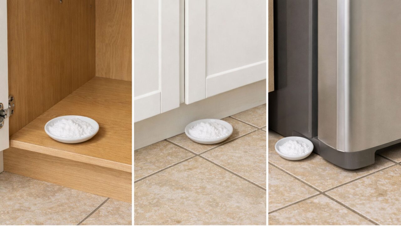 Como eliminar baratas da sua casa com algo que você já tem na cozinha