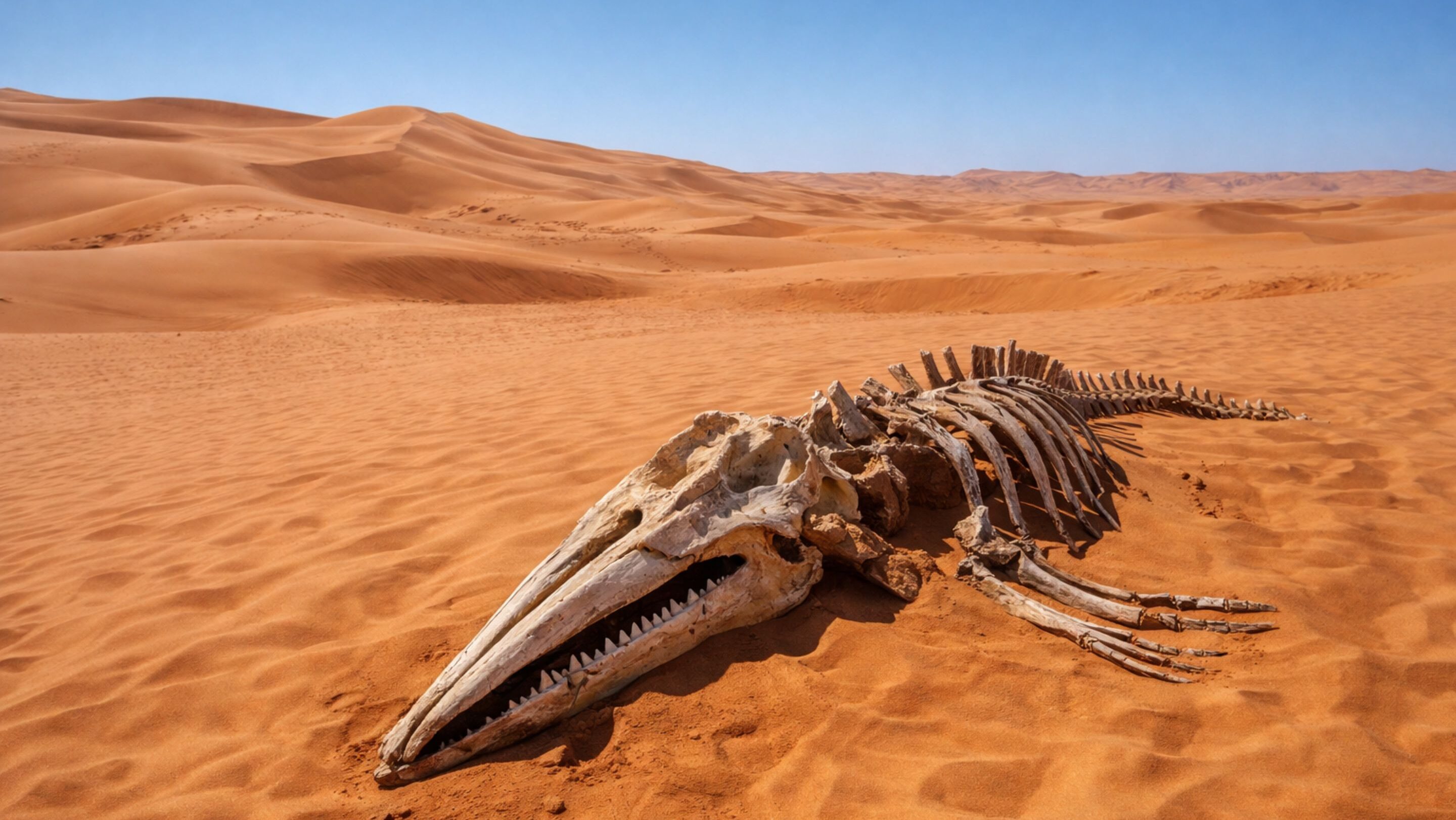 Existe um deserto que já foi oceano e ainda guarda sinais impressionantes até hoje