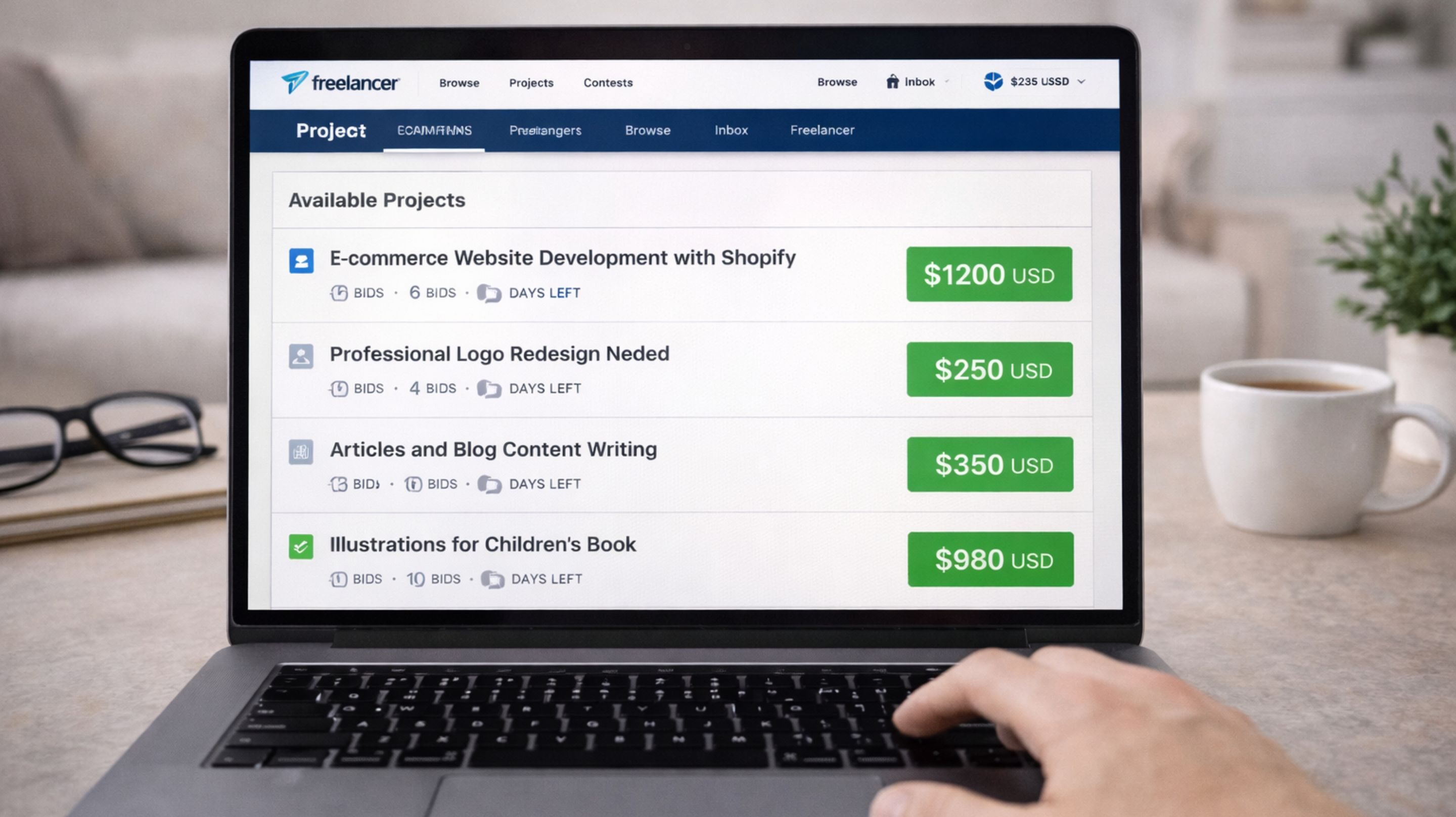 5 sites para trabalhar em casa como freelancer e ganhar dinheiro online mesmo começando do zero