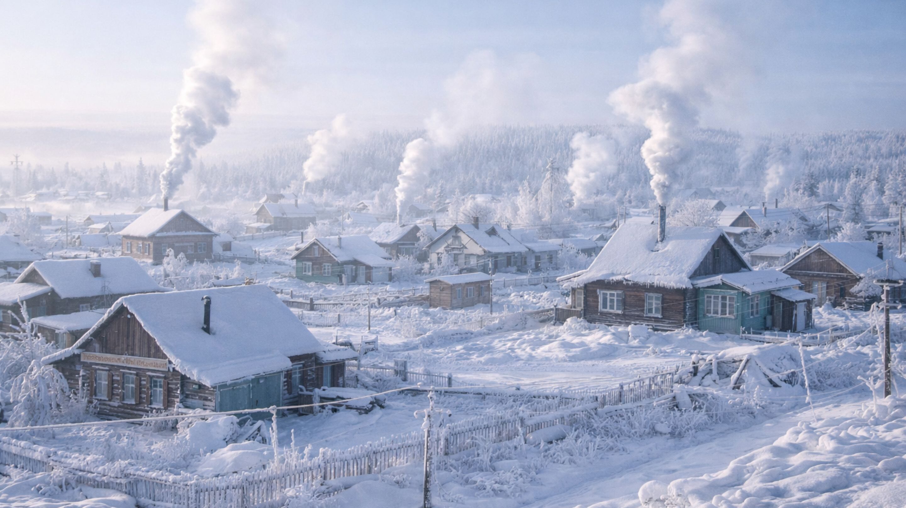 O lugar habitado mais frio do planeta e como as pessoas conseguem viver em temperaturas extremas