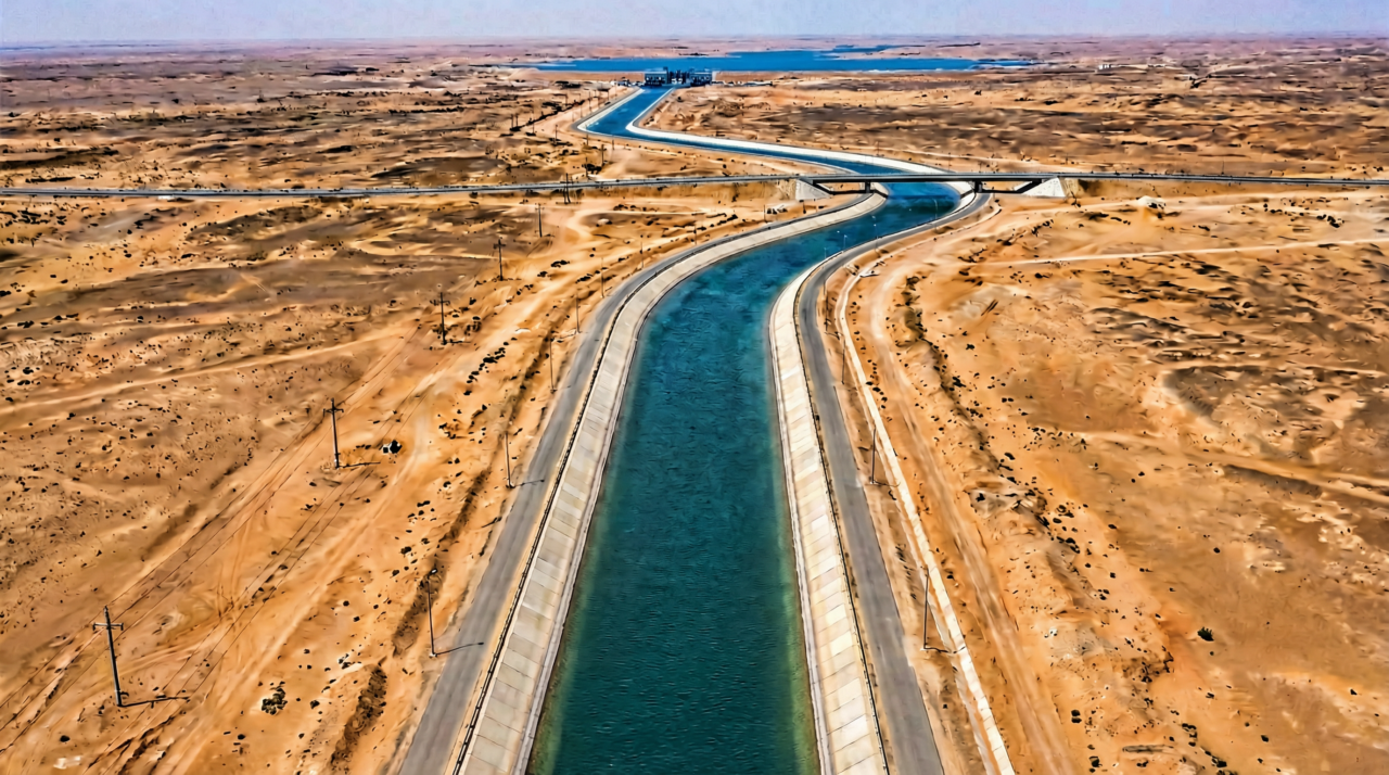 China quebra todos os recordes conhecidos e constrói um rio artificial de 2.000 km para levar água ao norte do país