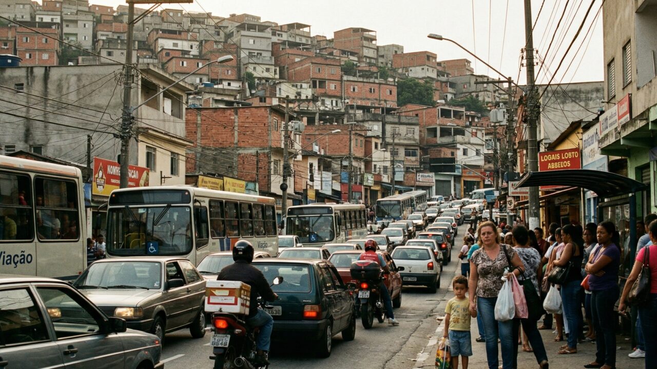 A cidade aumenta, o trânsito piora e viver bem parece cada vez mais distante da rotina real