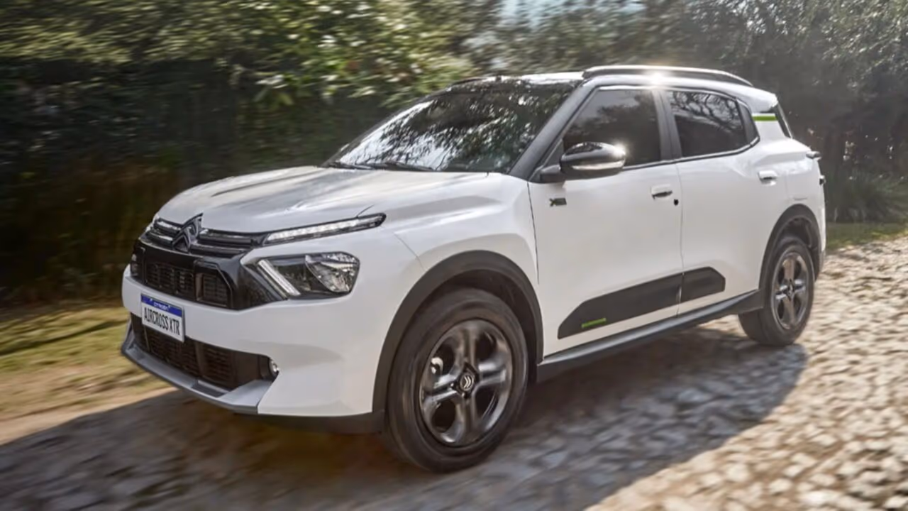 Citroën Aircross 2026 faz até 13 km/l na estrada e oferece 7 lugares para quem precisa de espaço para a família