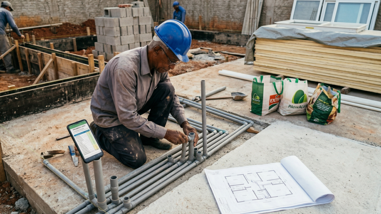 Como economizar até 40% na construção de uma casa de 100 m2 em 2026