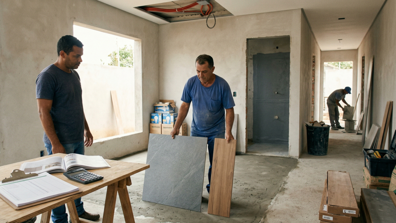Como economizar até 40% na construção de uma casa de 100 m2 em 2026