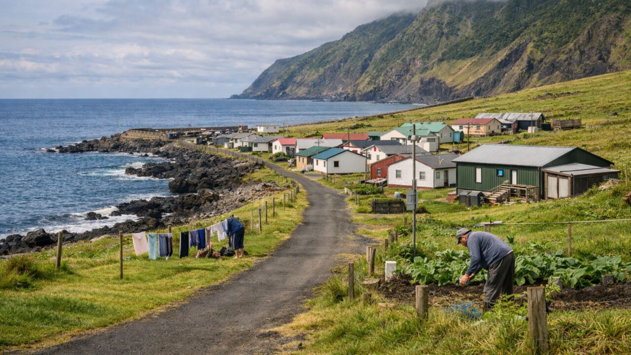 A cidade construída no lugar mais remoto do planeta e que mantém uma rotina isolada do resto do mundo