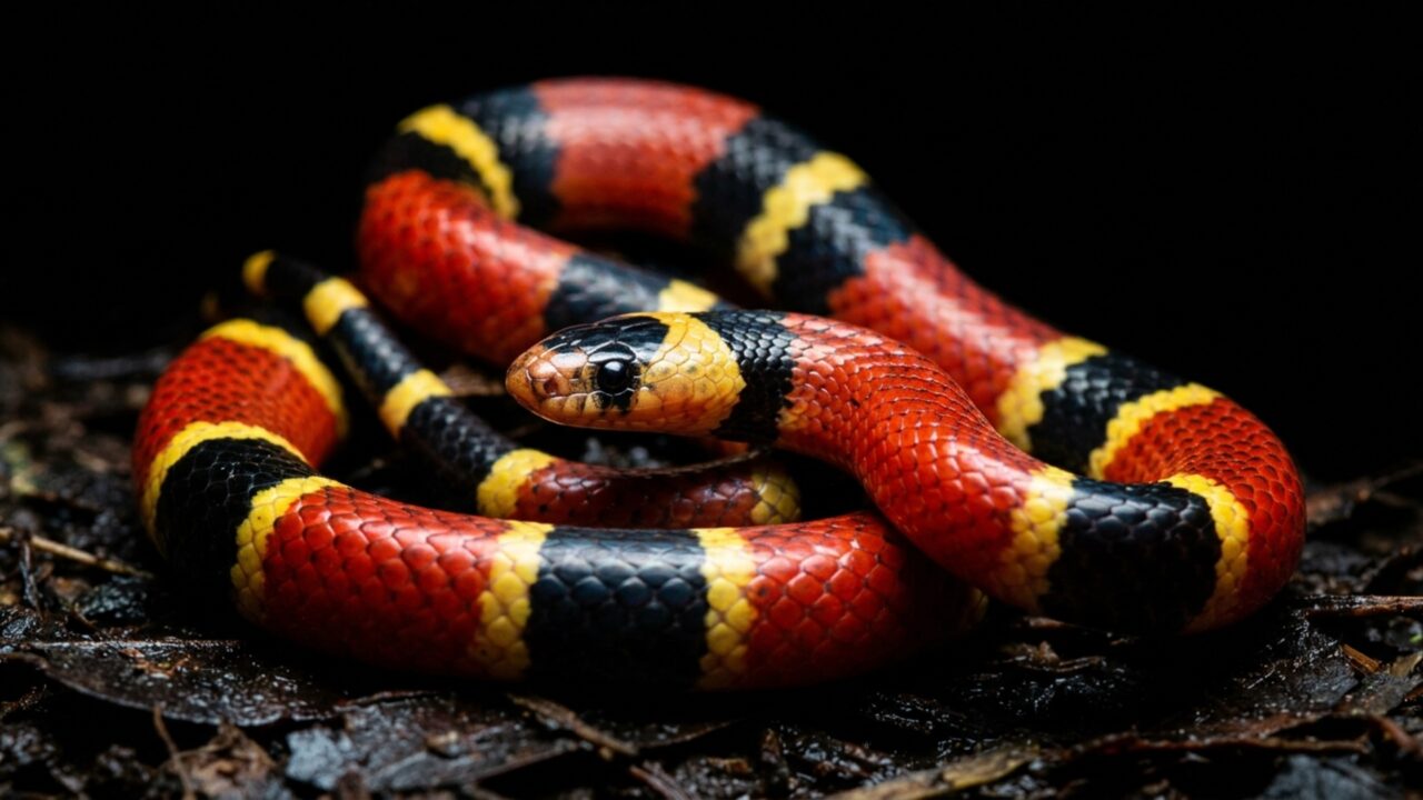 A diferença entre cobra coral e falsa coral que você precisa saber antes de chegar perto