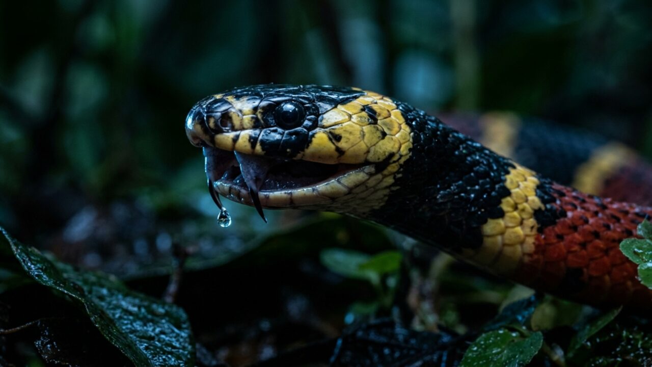 A diferença entre cobra coral e falsa coral que você precisa saber antes de chegar perto