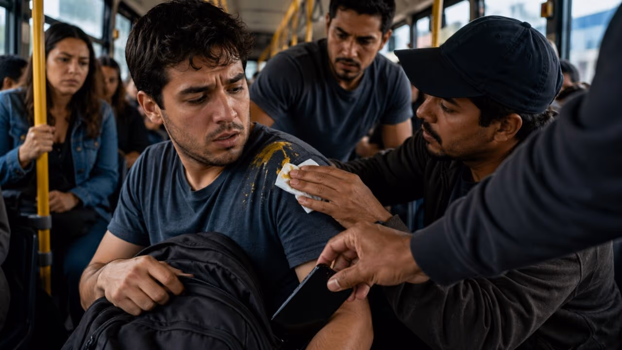 Cuidado com o ‘golpe do vômito’, a nova estratégia dos ladrões para assaltar no transporte público; veja relato de vítima
