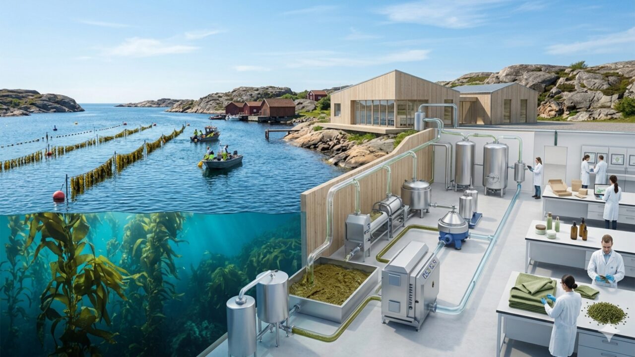 De resíduos marinhos a matérias-primas industriais: Esse país já cultiva suas próprias macroalgas no oceano em grande escala