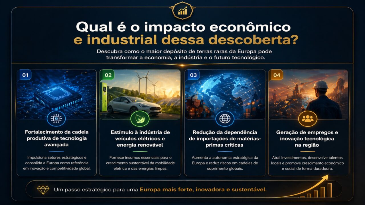 Descoberta do século encontrado o maior depósito de terras raras, avaliado em 64.000 milhões de euros