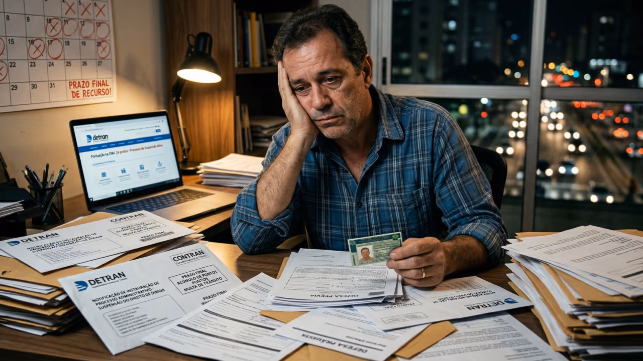 O motorista pode perder mais do que dinheiro quando ignora regras que parecem só burocráticas
