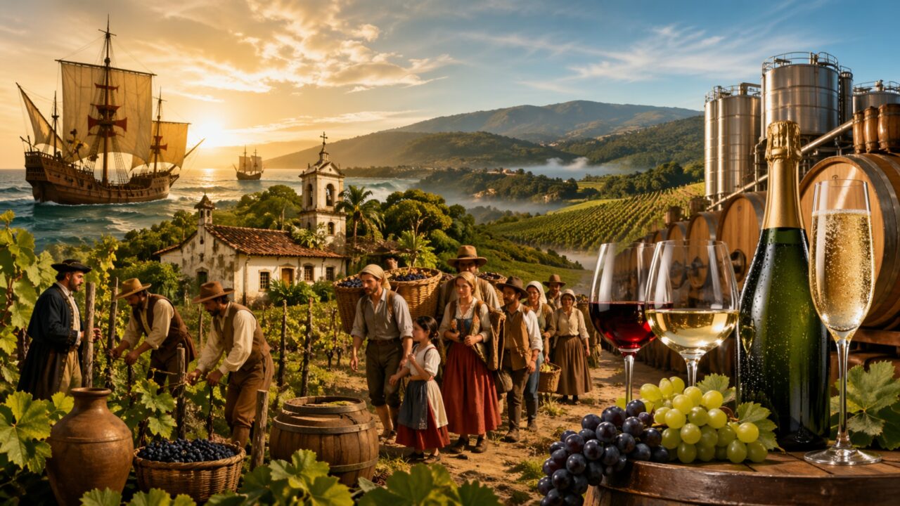 De 1500 a 2020: 520 anos de vinho no Brasil e 700 gramas de ouro por 5 litros ao prestígio mundial