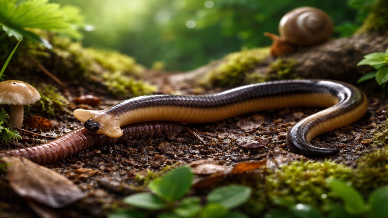 Dos trópicos ao seu jardim: como a verme ‘cabeça-de-martelo’ transforma o ecossistema e ameaça a biodiversidade
