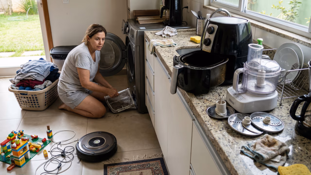 Os eletros que prometem economizar tempo, mas às vezes só trocam um trabalho por outro