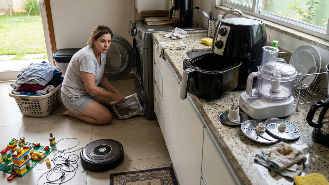 Os eletros que prometem economizar tempo, mas às vezes só trocam um trabalho por outro