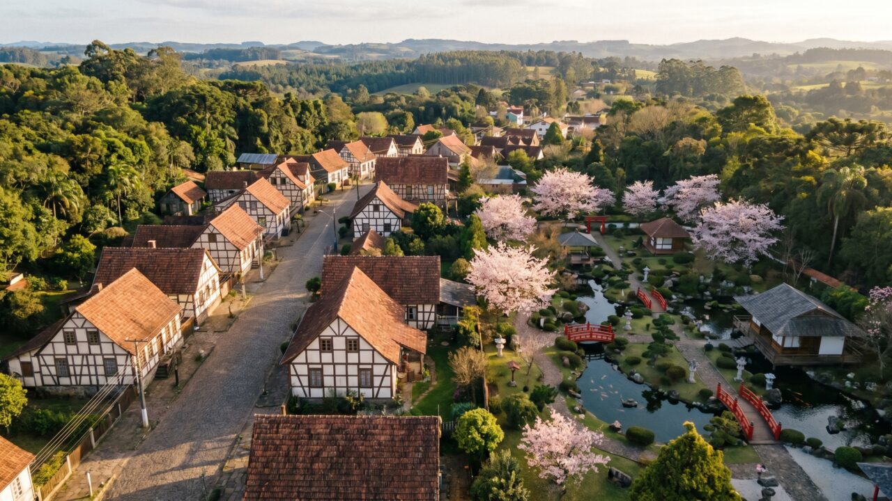 Metade alemã, metade japonesa: a cidade gaúcha que está conquistando os brasileiros com qualidade de vida