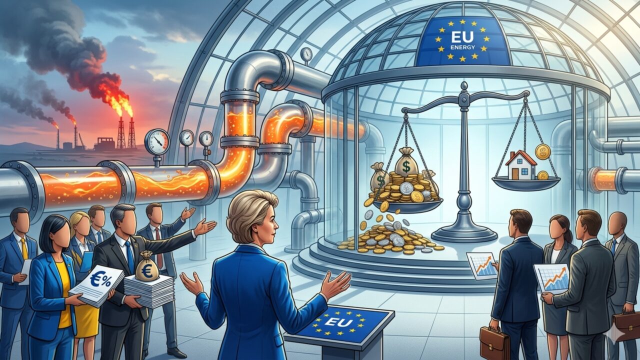 Espanha, Alemanha, Itália, Áustria e Portugal pediram a Bruxelas que taxe os 'lucros extraordinários' das empresas de energia devido à guerra no Irã, mas Von der Leyen rejeita a ideia