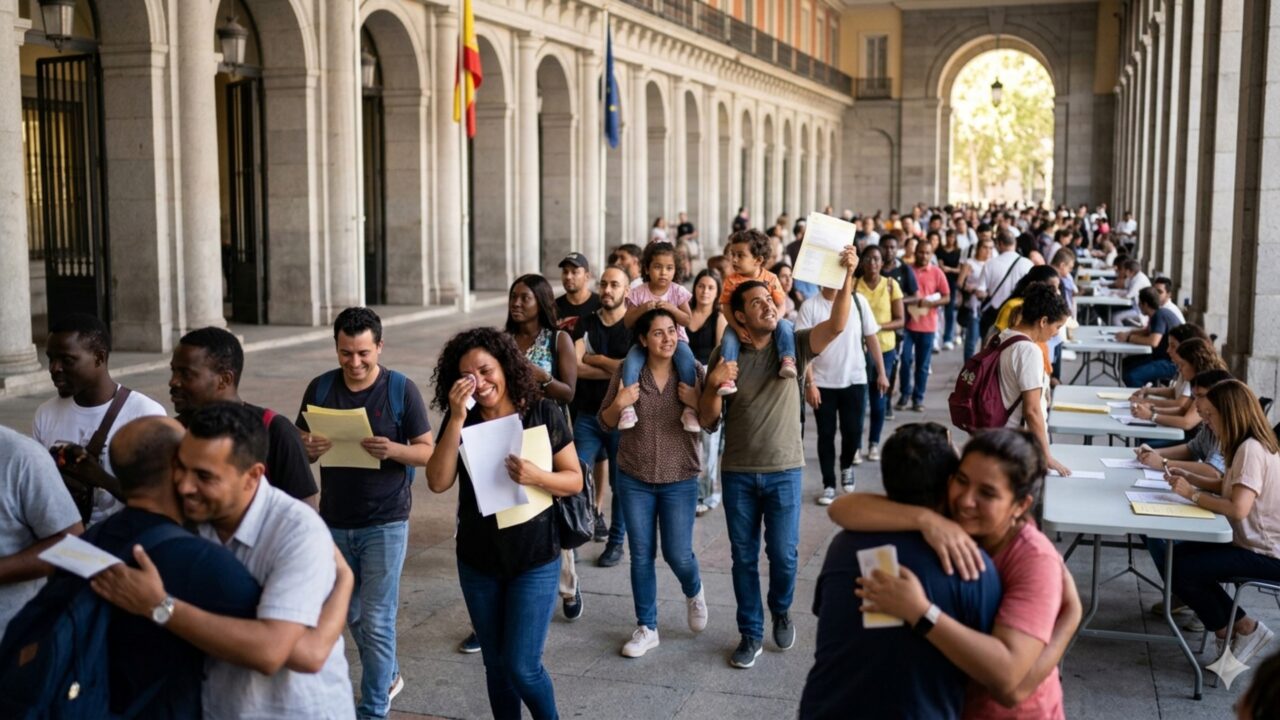 Espanha aprova regularização em massa para imigrantes mesmo sem documentos.