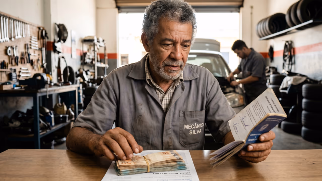 Como sacar o lucro do FGTS acumulado e entender quando ele realmente vira dinheiro no bolso