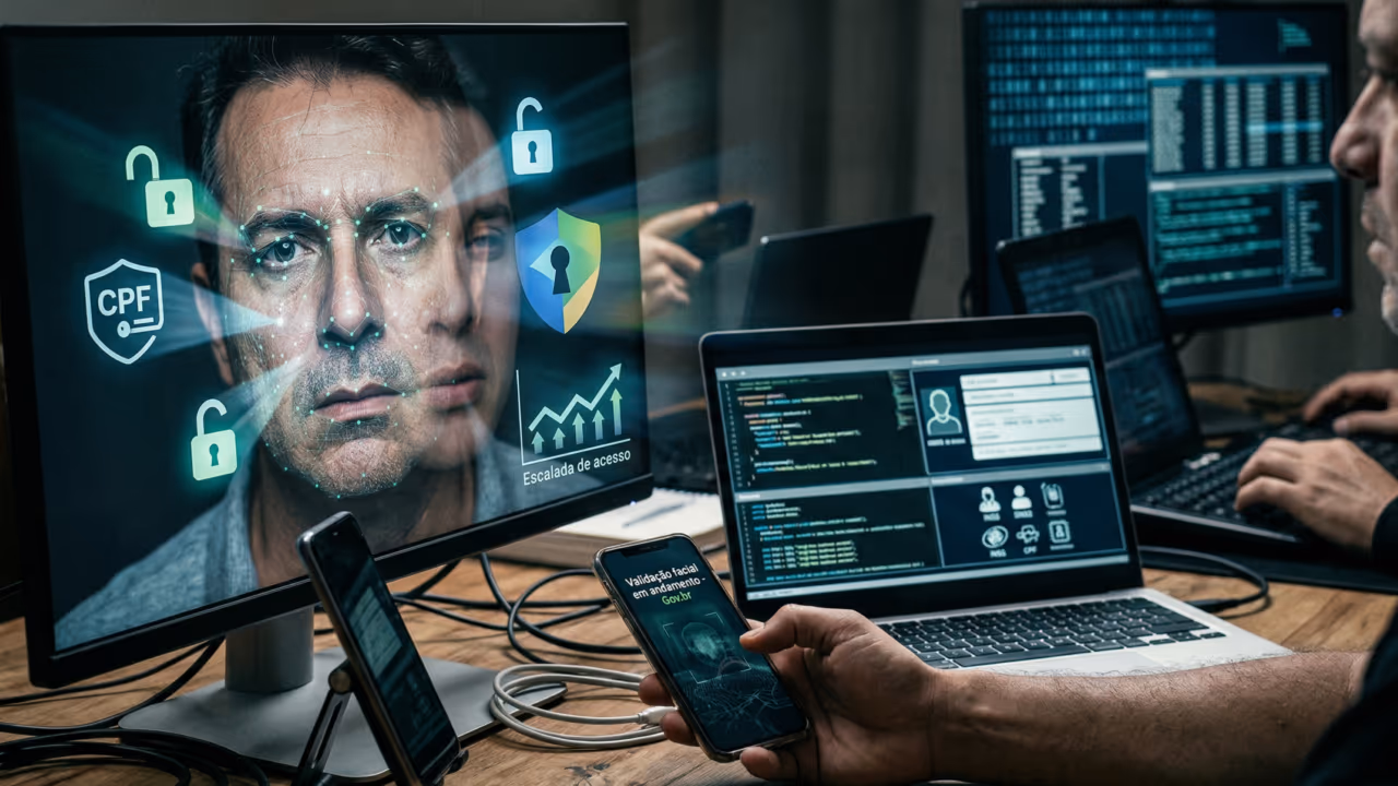 O golpe agora quer seu rosto: por que a biometria facial virou nova porta de entrada para fraude