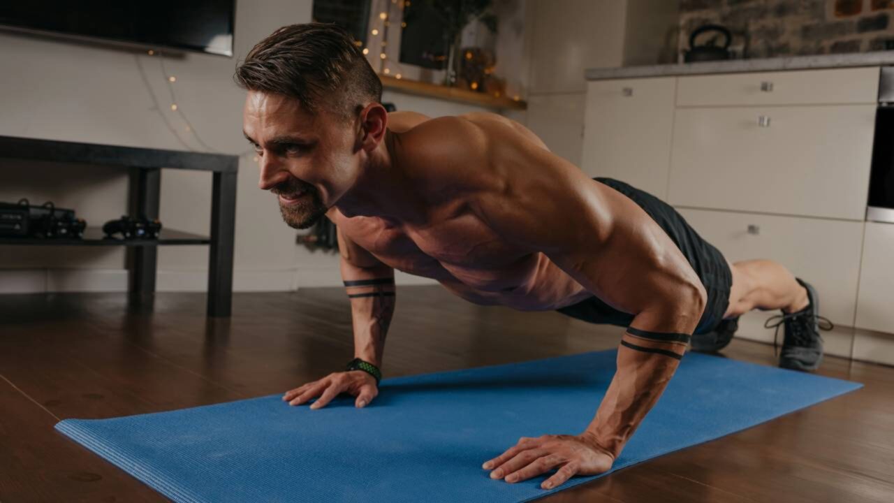 Fazendo assim as repetições parciais podem tornar os exercícios com o peso do corpo mais eficazes e melhorar o crescimento muscular