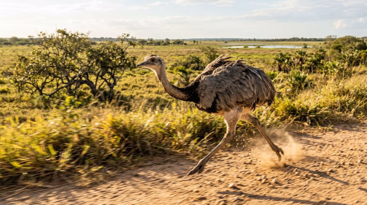 Se você acha que conseguiria correr certamente não conhece bem estes animais