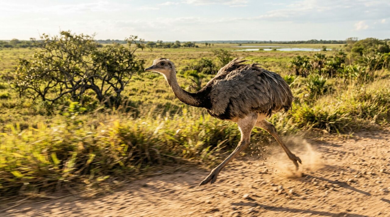 Se você acha que conseguiria correr certamente não conhece bem estes animais