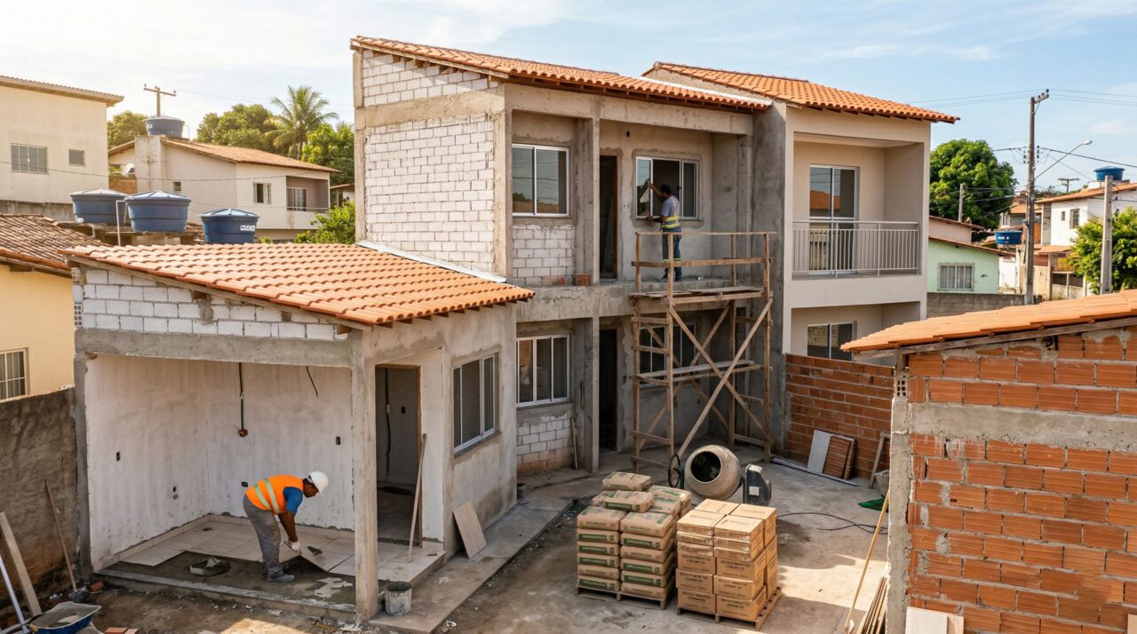 Quanto custa construir uma kitnet de 40 m² para alugar hoje