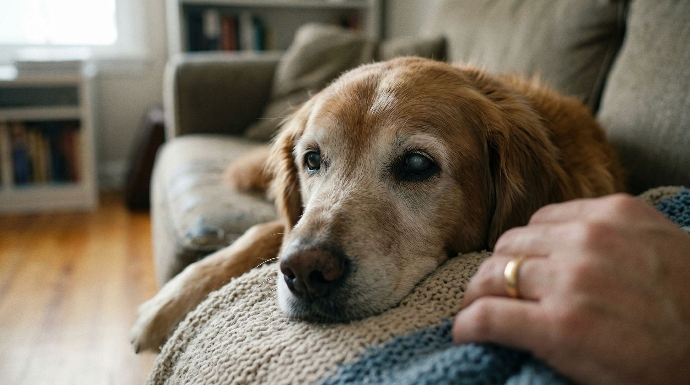 Sete sinais de que a idade já está batendo na porta do seu cãozinho